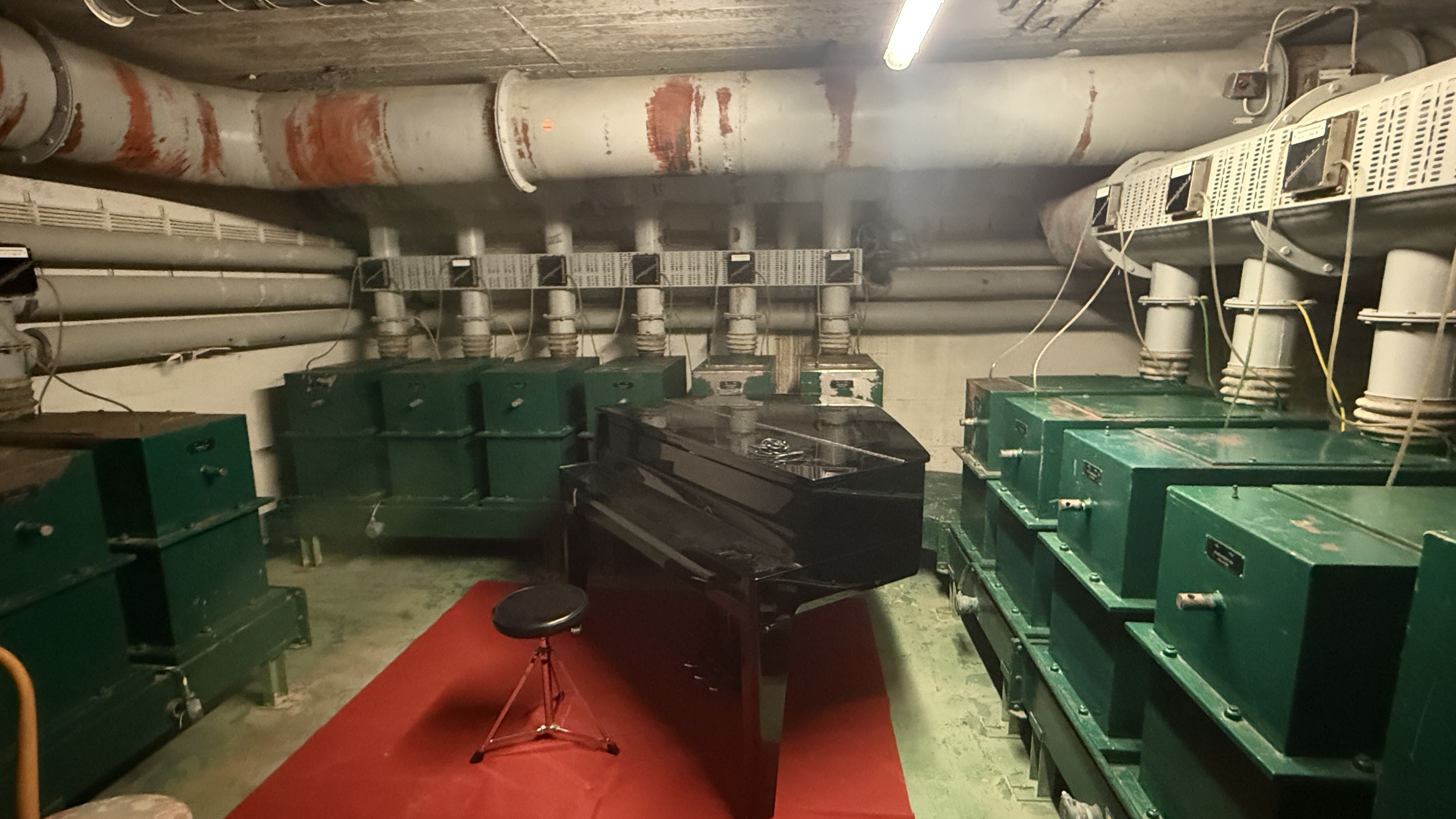 Öffentlicher Flügel im Bunker